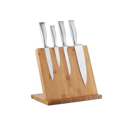 Mejorar la organización de su cocina con nuestro soporte de cuchillo de madera magnético hecho a medida