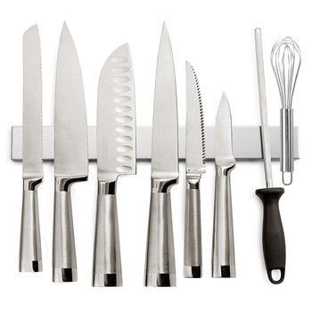 Barras de cuchillo magnético de acero inoxidable de 16 pulgadas Guarde sus artículos esenciales de la cocina sin esfuerzo