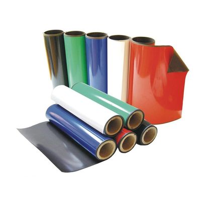 PVC blando flexible colorido de caucho magnético flexible de papel magnético para la impresión