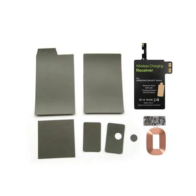Material absorbente de ondas electromagnéticas de ferrita de superficie blanda para EMI RFID y compatibilidad con células