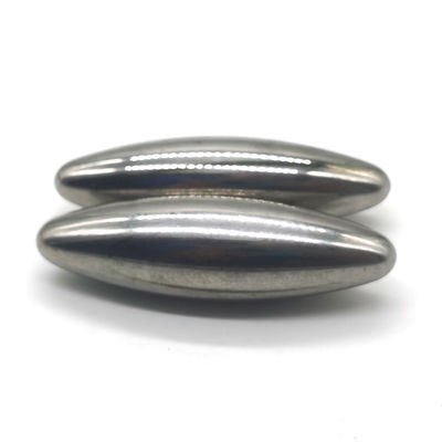 60 x 17 mm forma ovalada forma de bala forma de ferrito juguete magnético adecuado para diversas aplicaciones