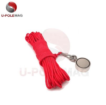 Q235 Copas redondas de acero NdFeB Magneto de pesca Magneto con 800 KG Super fuerte fuerza de tracción