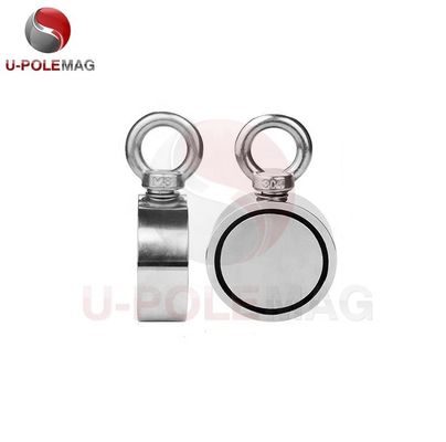Q235 Copas redondas de acero NdFeB Magneto de pesca Magneto con 800 KG Super fuerte fuerza de tracción