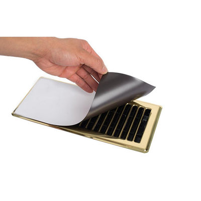 0.5-1mm espesor tapa de ventilación magnética de alta resistencia con revestimiento de PVC blanco
