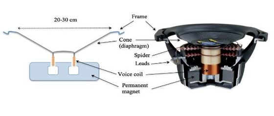 Ferrito profesional de Y35 Y40 Anillo permanente Magneto de ferrito para altavoces Sin recubrimiento