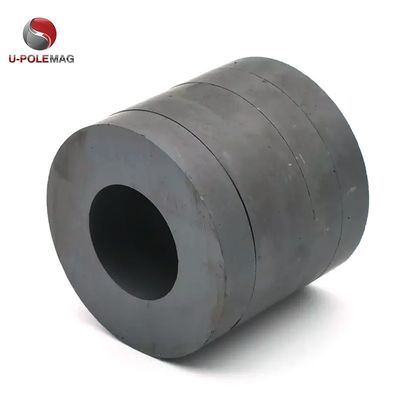 Muestra Y35 Magnético de anillo diametralmente magnetizado de ferrita permanente profesional para altavoz