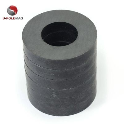 Muestra Y35 Magnético de anillo diametralmente magnetizado de ferrita permanente profesional para altavoz