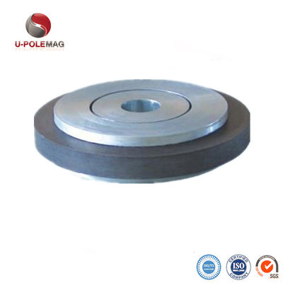 Muestra Y35 Magnético de anillo diametralmente magnetizado de ferrita permanente profesional para altavoz