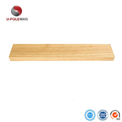 Sistema ISO9001 2000 Bloque de cuchillo magnético de madera sostenible de 16" para cocina organizada