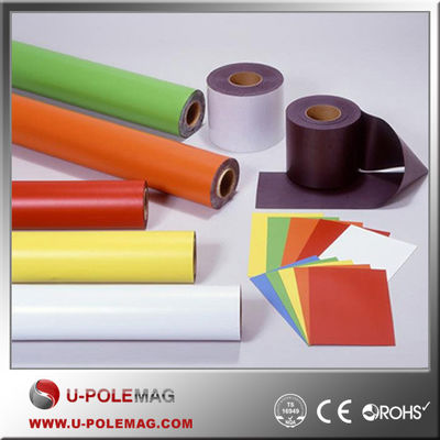Magnético industrial adhesivo de caucho flexible papel magnético rodillos de papel compuesto confiabilidad