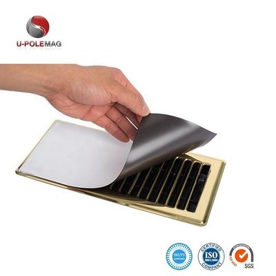 Capa de ventilación magnética de 5,5&quot; x 12&quot; Blanco para ventiladores de suelo o de techo y registros de aire