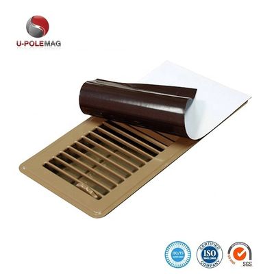 Capa de ventilación magnética de 5,5&quot; x 12&quot; Blanco para ventiladores de suelo o de techo y registros de aire