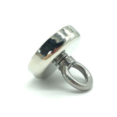 Dia 60 mm 350 libras de fuerza Neodimio Kit de pesca con magneto con D10 mm x L10M tamaño de la cuerda