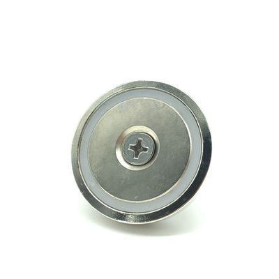 Dia 60 mm 350 libras de fuerza Neodimio Kit de pesca con magneto con D10 mm x L10M tamaño de la cuerda