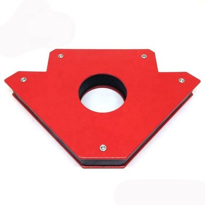 Soportador de soldadura magnética roja 190 mm de longitud para aplicaciones versátiles