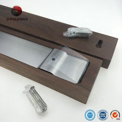 Material de imán NdFeB de 16 pulgadas de nuez de madera de imán de cuchillo de soporte de imán de bar cocina