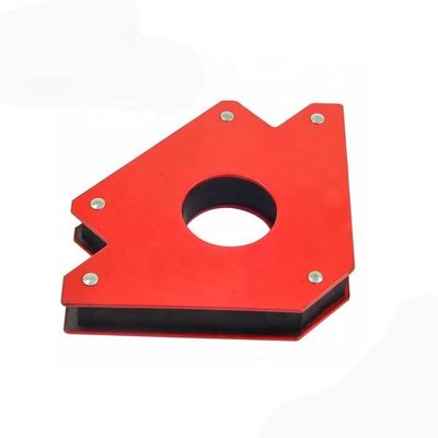 Soportador de soldadura magnética roja 190 mm de longitud para aplicaciones versátiles