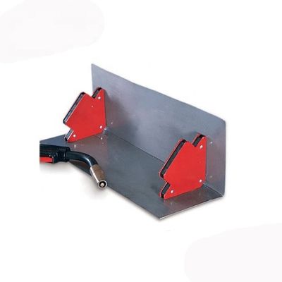 Soportador de soldadura magnética roja 190 mm de longitud para aplicaciones versátiles