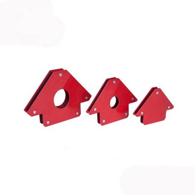 Soportador de soldadura magnética roja 190 mm de longitud para aplicaciones versátiles
