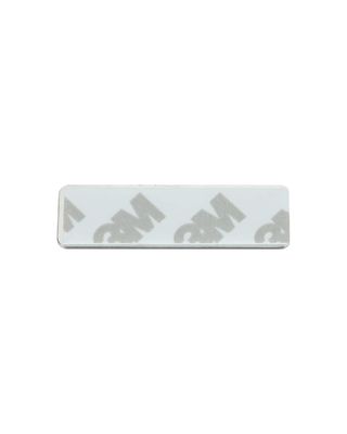Portadores de insignia de nombre magnético ABS fuerte con fijación de placa de acero y adhesivo 3M