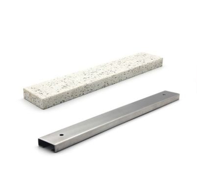 12 "Poderosa Neodimio Magnet Stone para el Negro/Blanco de Mármol Magnético Cuchillo Portador Rack