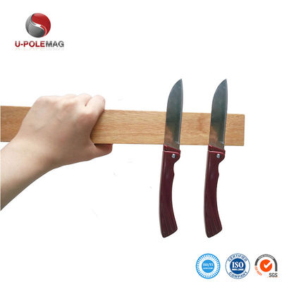 18' de tamaño Permanente Neodimio Magnet Bar para el cargador de cuchillo del imán de madera U-POLEMAG