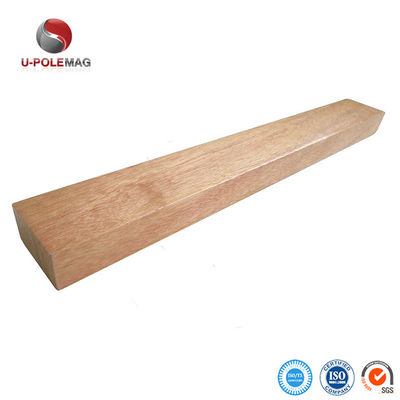 18' de tamaño Permanente Neodimio Magnet Bar para el cargador de cuchillo del imán de madera U-POLEMAG