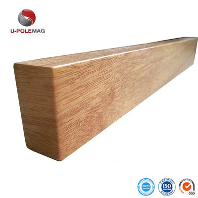 18' de tamaño Permanente Neodimio Magnet Bar para el cargador de cuchillo del imán de madera U-POLEMAG