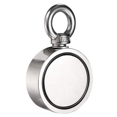 NiCuNi revestido D75mm 880lbs doble lado de la pesca Magnet Bundle para la caza del río lago