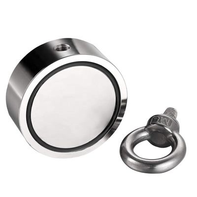 NiCuNi revestido D75mm 880lbs doble lado de la pesca Magnet Bundle para la caza del río lago