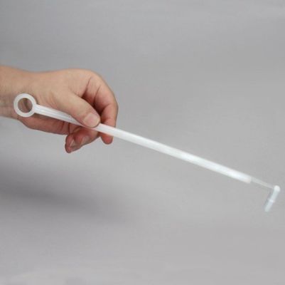 Experimento de laboratorio Barra magnética con forma cilíndrica y imán industrial