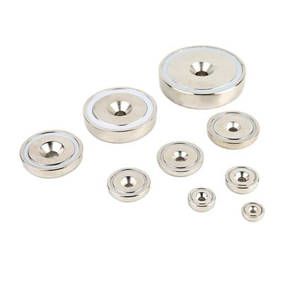 Magnetos de taza de neodimio con tolerancia de ± 0,01 mm