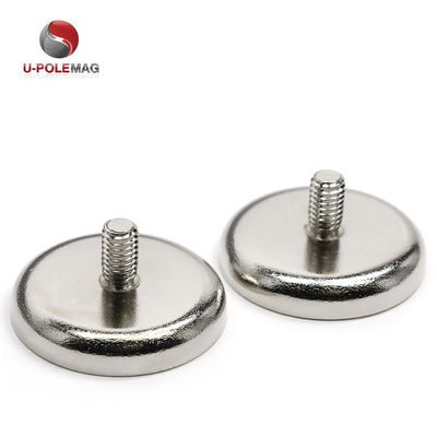Magnetos de neodimio compuestos Magnetos de copa de neodimio fuerte con M4 de rosca de varón