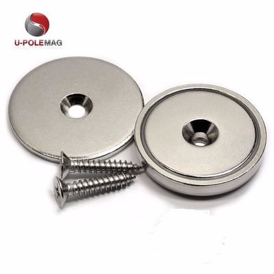 Magnetos de neodimio compuestos Magnetos de copa de neodimio fuerte con M4 de rosca de varón