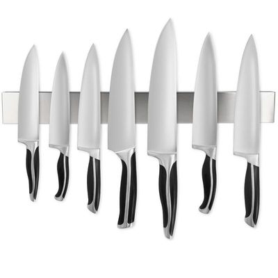Magneto fuerte dentro 16 pulgadas de acero inoxidable de cuchillo magnético para la pared de la cocina