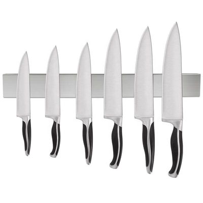 Barra de cuchillo magnética de acero inoxidable con 80 grados centígrados y embalaje del cliente