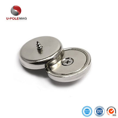 Mantenedor de herramientas personalizado para tazas de imán de neodimio con tornillo de contraenchufe Certificado ISO9001