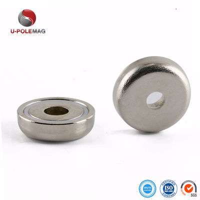 Mantenedor de herramientas personalizado para tazas de imán de neodimio con tornillo de contraenchufe Certificado ISO9001