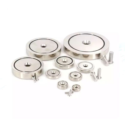 Mantenedor de herramientas personalizado para tazas de imán de neodimio con tornillo de contraenchufe Certificado ISO9001