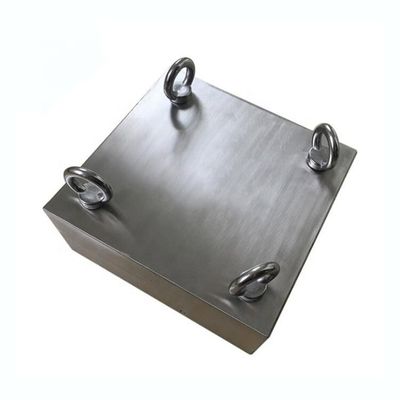 Imán permanente de acero inoxidable Placa magnética filtrada con imán Ndfeb de 7000 Gauss
