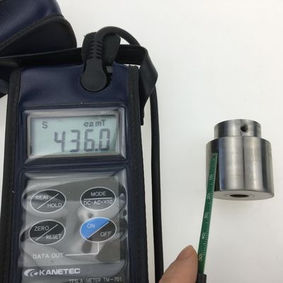 Imán de neodimio Imán industrial Imán de acero Imán redondo D21 12 D22 60 L21 20 ± 1% Compuesto