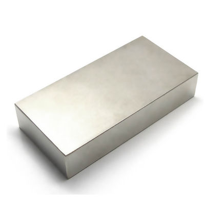 100x50x20 mm Imán de tierras raras con servicio de corte Imán rectangular NdFeB directo