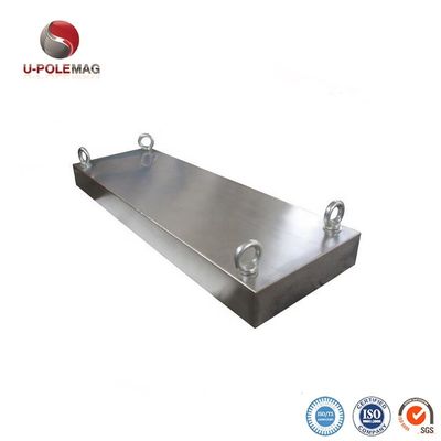 Magnetos industriales Magnetos permanentes 304 SS para placas de separación magnéticas fuertes personalizadas