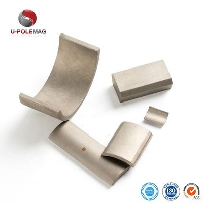 Resistencia a altas temperaturas SM2CO17 Imán permanente con forma de arco y tolerancia ± 1%