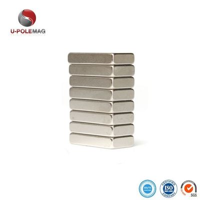 Largo cuadrado delgado plano súper fuerte Neodimio hoja magnética N52 40x20x10mm para el generador