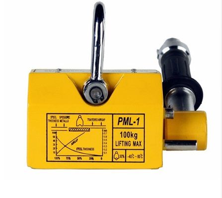 Magnetos manuales de manejo de placas con imanes permanentes de neodimio de 100 kg de gran potencia