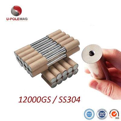 N52 Grado 12000 gauss 16000 gauss Barra de separador magnético para el sistema de separación magnética