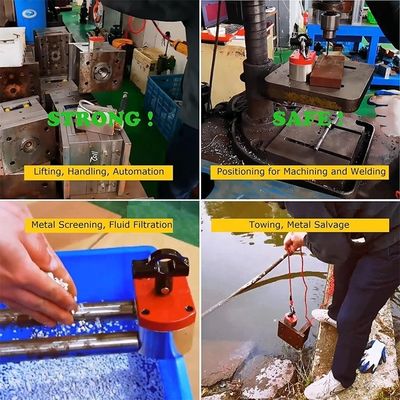 300 kg Fuerza máxima de tracción Magneto encendido / apagado 2 kg Peso propio para soluciones de elevación polivalentes