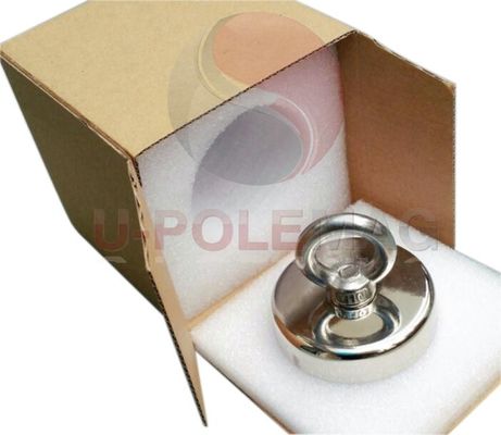 300KG de fuerza de tracción de la forma de la taza doble cara de la pesca del magnetista para la recuperación confiable
