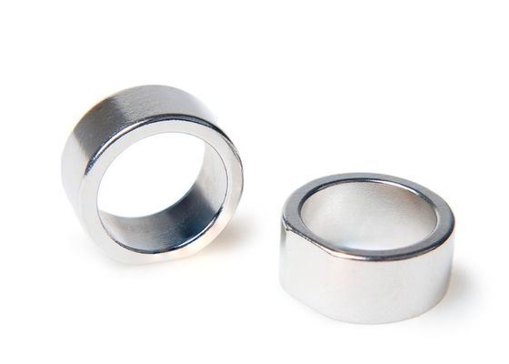 Muestra de anillo de magnetización radial grande Magneto de neodimio N35-N52 para imán industrial